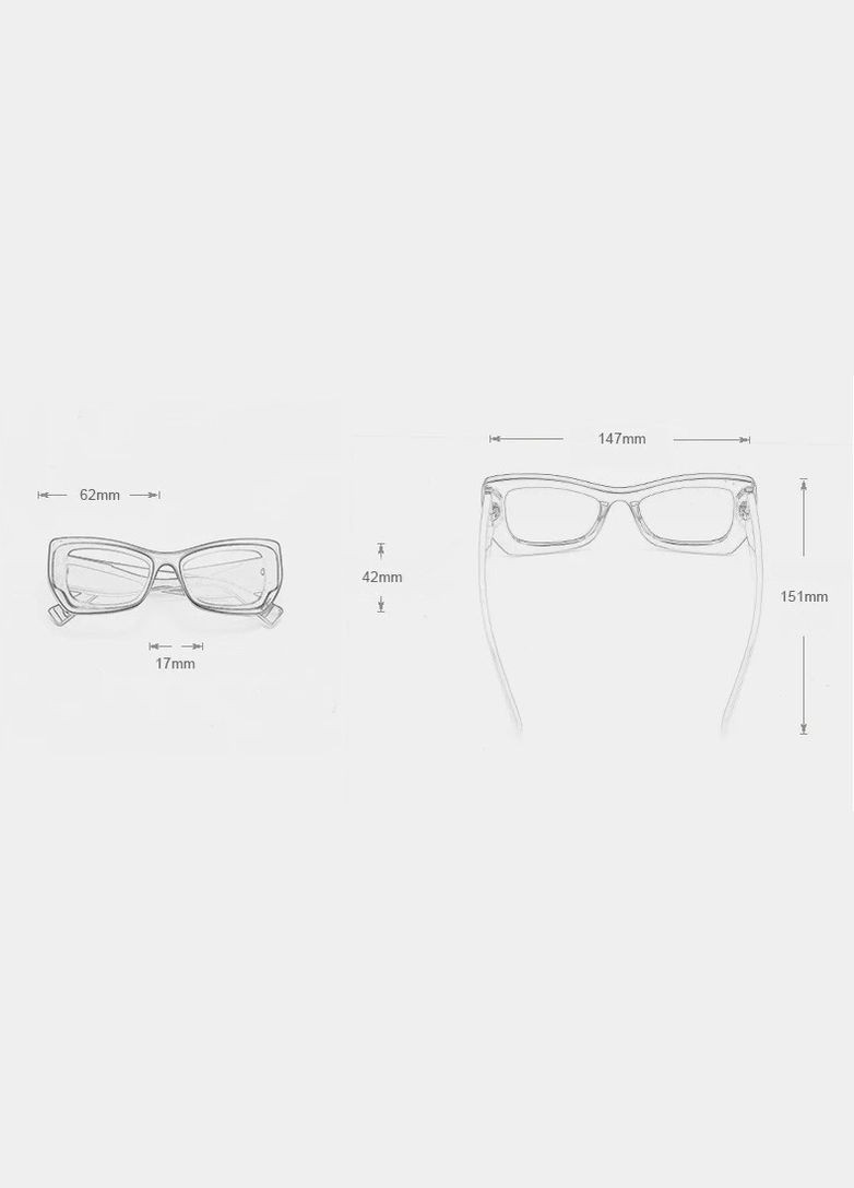 Женские градиентные поляризационные солнцезащитные очки WIMN N1101 Blue Blue Gradient WIM (303401472)