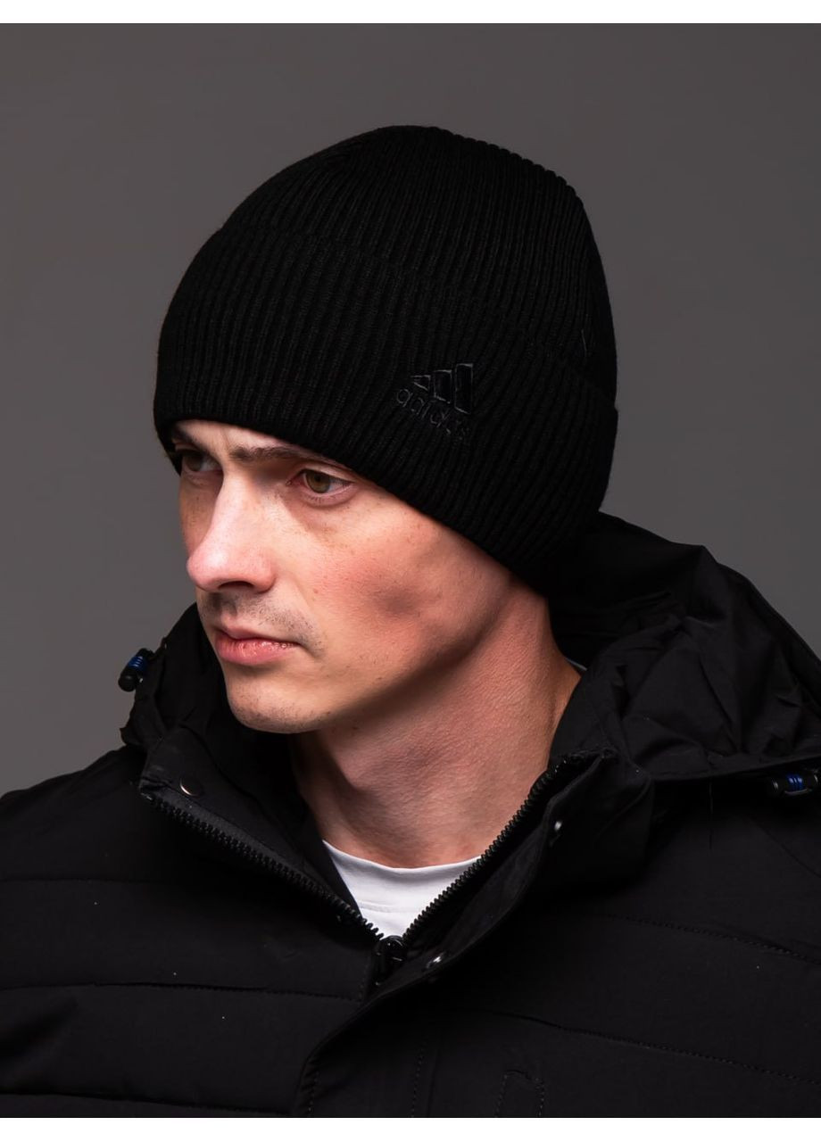 Мужская шапка на флисе с вышитым лого. Vakko (365696861)