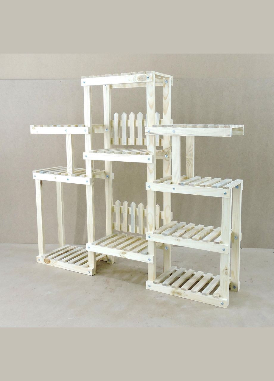 Подставка для цветов из дерева Тулон бланже (ЦВТ-008101) No Brand (328227372)