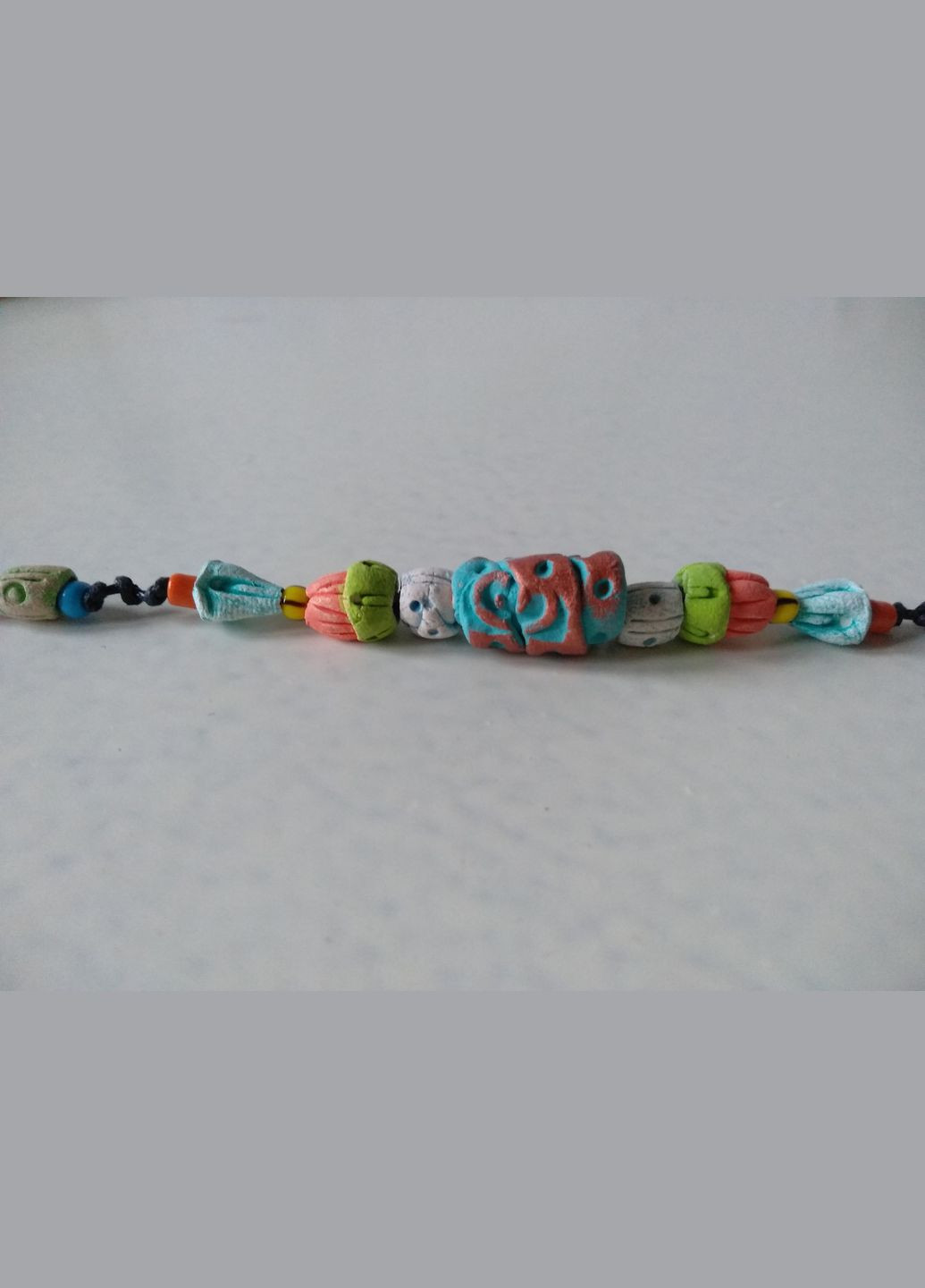 Керамічний браслет ручної роботи №18 Коти&Ангели (302450837)