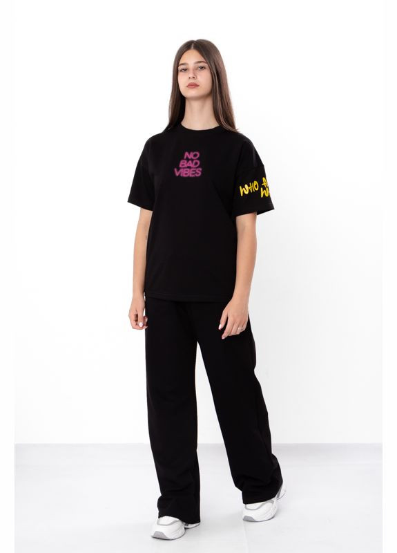 Костюм для дівчинки підлітковий (футболка+штани) (p-17380) Носи своє (337472192)