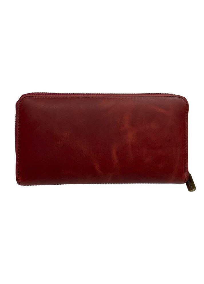 Кожаный портмоне на молнии Arno 2250 rosso Tony Perotti (303829934)