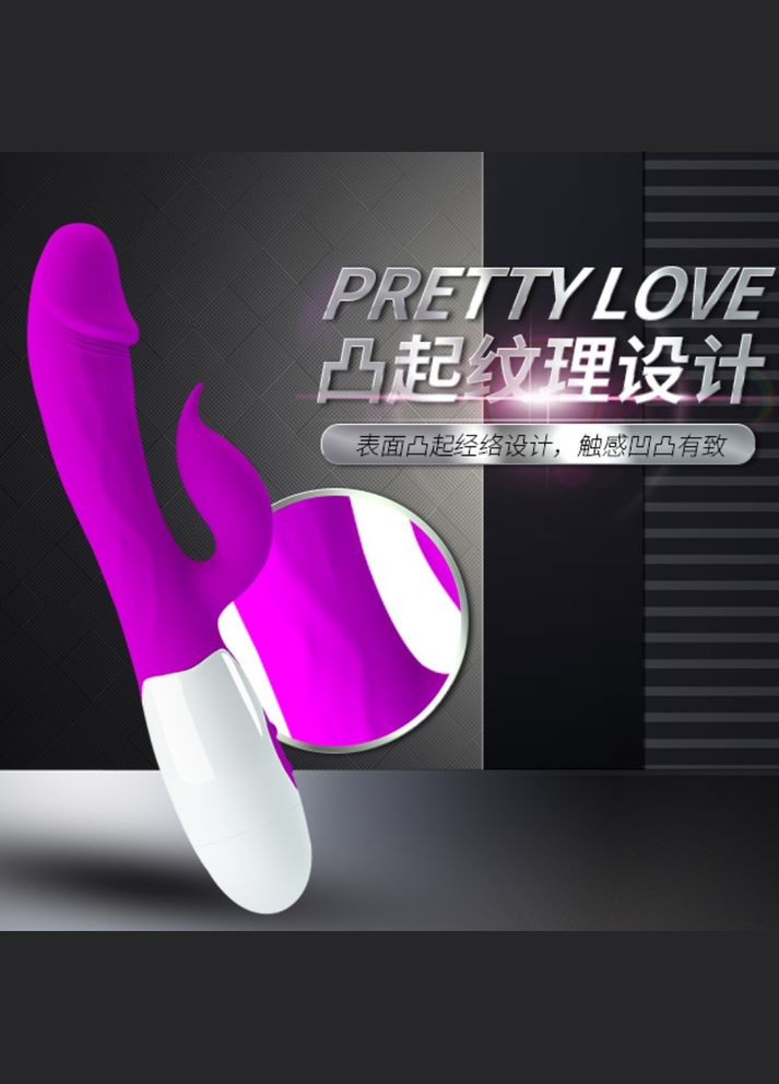 Вибратор вагинальный с клиторальной стимуляцией Pretty Love "PETER " LyBaile (300584493)