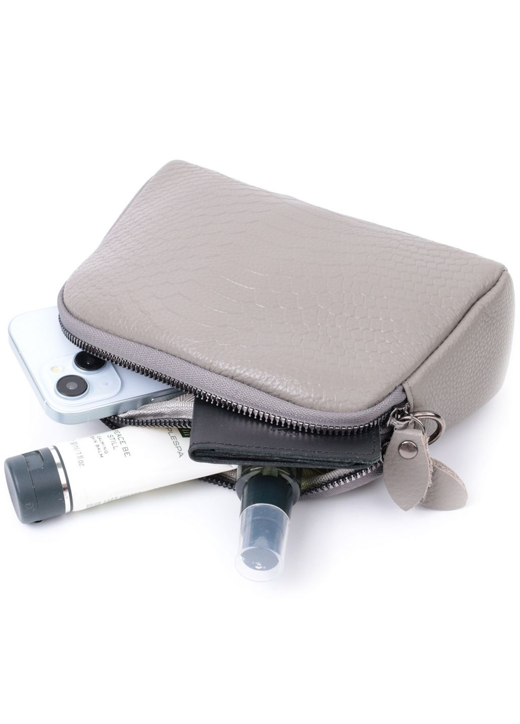 Женская небольшая сумка на два отделения из натуральной кожи 19х12х7 см Vintage (315870080)