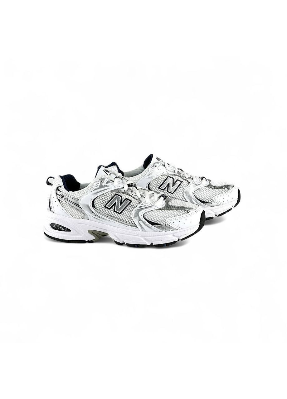 Білі всесезонні унісекс кросівки mr530sg New Balance 530