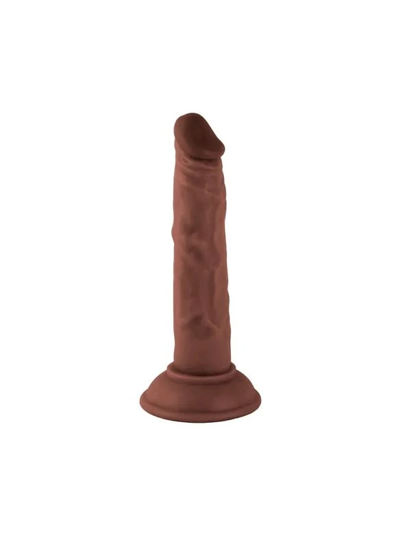 Фаллоимитатор на присоске Realistic Dong Brown Mr. Rude 7.9 Vscnovelty (381049414)