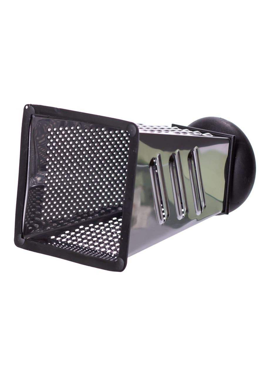 Тертка ручна чотиристороння з нержавіючої сталі для овочів та фруктів багатофункціональна кухонна тертка ProDobro (364192299)