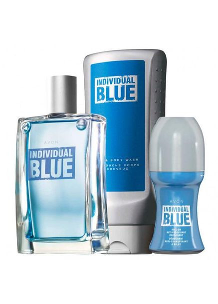 Парфюмерно-косметический набор для него Individual Blue (edp/100ml + sh/gel/200ml+ deo/50ml) (494693319) Avon (355947912)