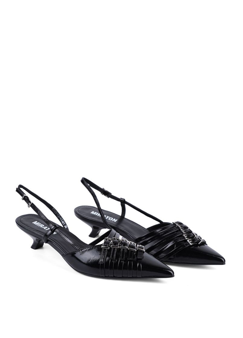 MIRATON Женские Туфли 5393-02-N1481 Черная Кожа черный з, китай — лето (330179876)
