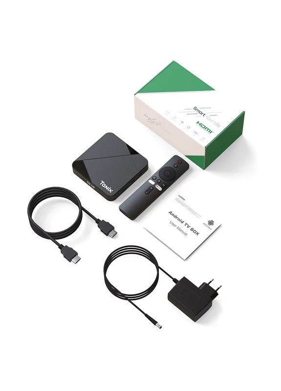 Смарт ТВ приставка TX5 4/32 Гб Smart TV Box Google TV 14 Tanix (347642483)