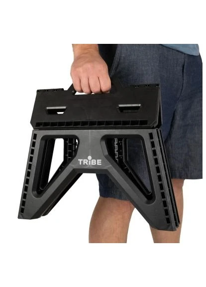 Стілець складаний Camp Chair Low пластиковий Black (T-EF-0001-black) Tribe (397318336)