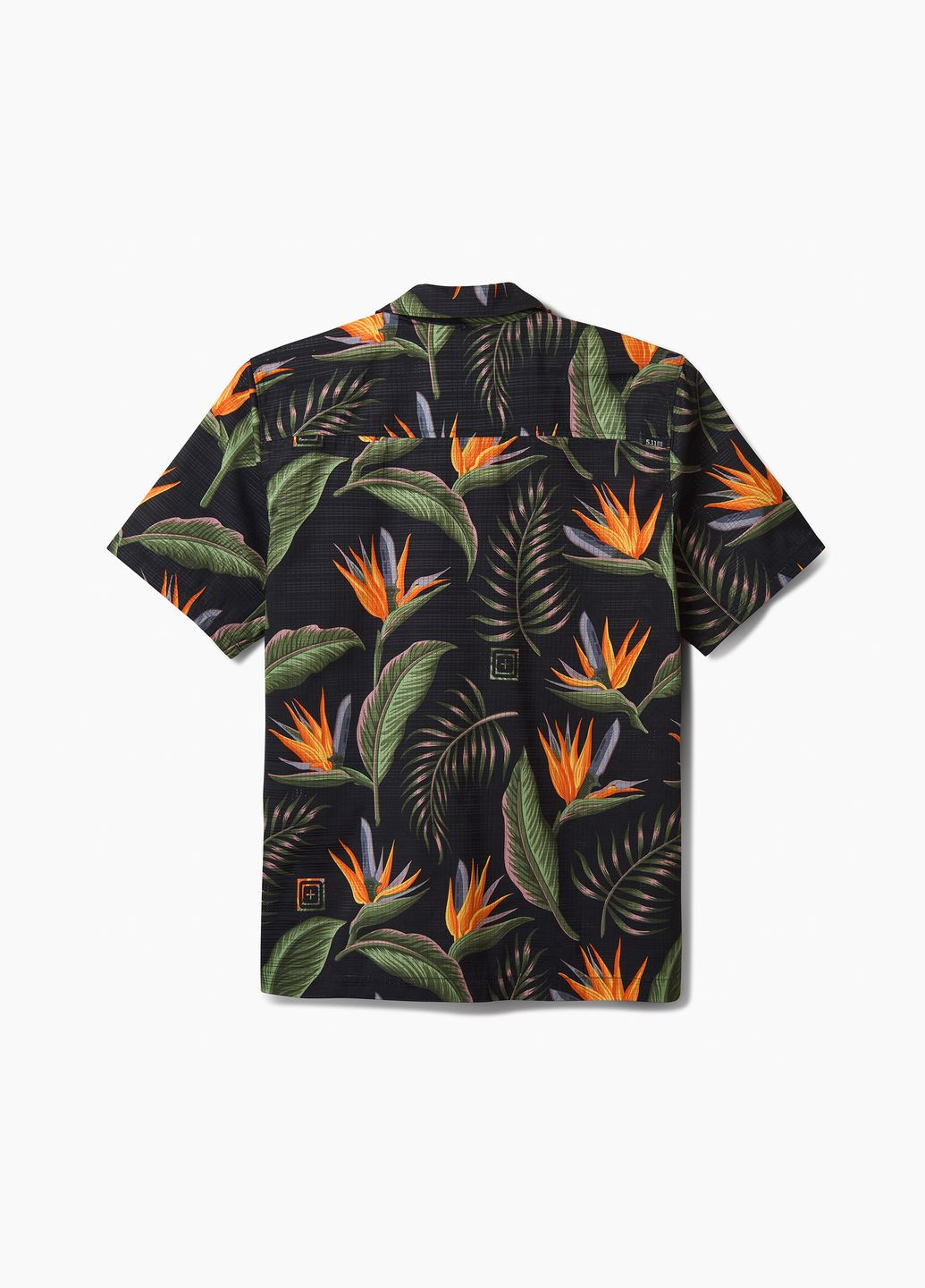 Сорочка тактична Adventure Print Short Sleeve Shirt Black Knives of Paradise 5.11 Tactical (331643136)
