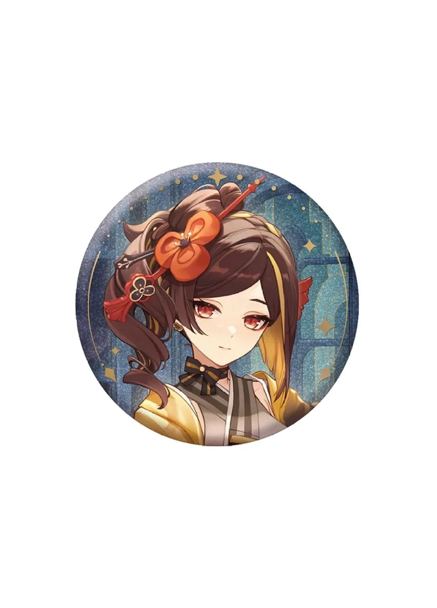 Значок Чиори – Геншин Импакт/ Chiori – Genshin Impact Anecdote Badge (58 мм) No Brand (389419513)