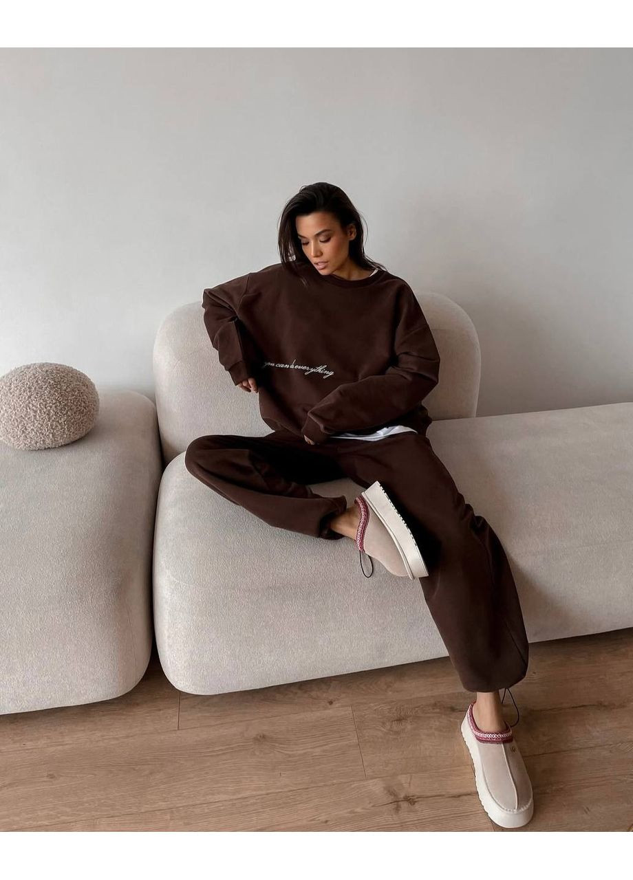 Жіночий костюм з стильним написом Україна (356683186)