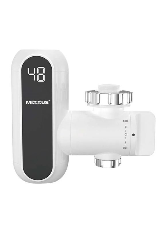 Водонагреватель проточный 3,3 kW с креплением на излив (MI6508) Mixxus Electra 650-E (366323130)