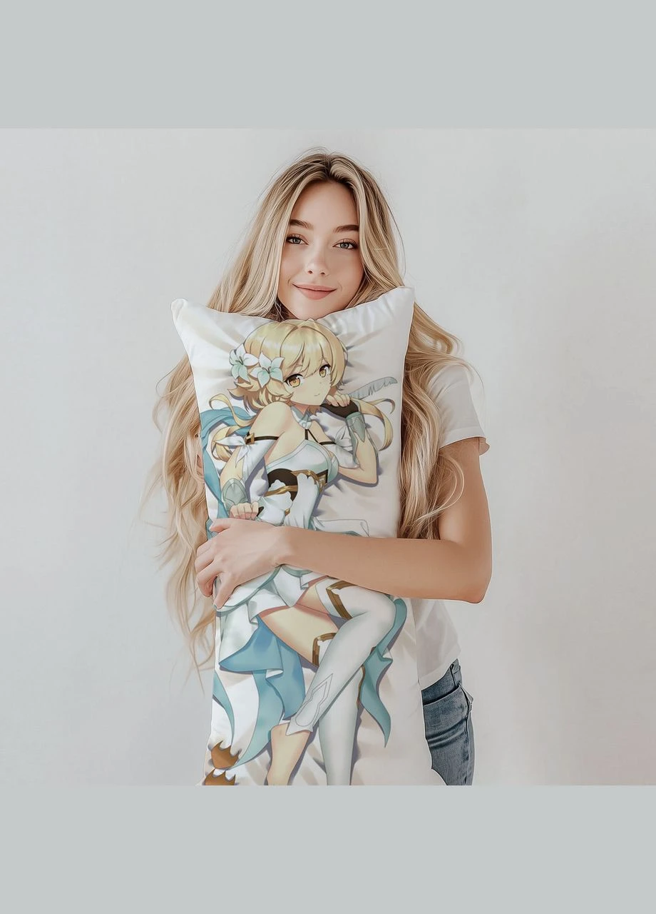 Люмин Геншин Импакт подушка дакимакура 120*40 см No Brand (317266760)