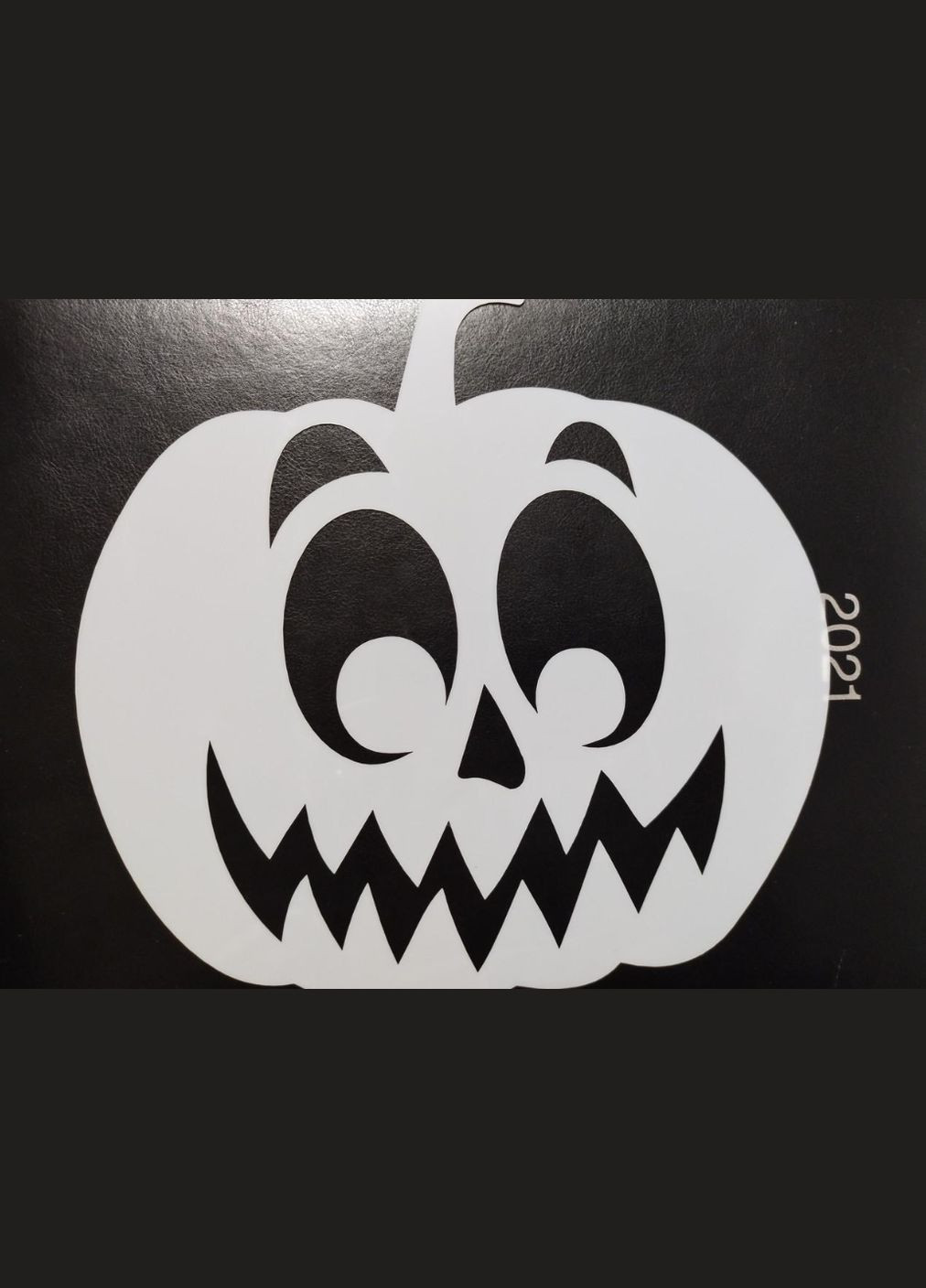 Трафарет Гарбуз для свята 20 на 16 см сірий Jannet Трафарет (303498987)