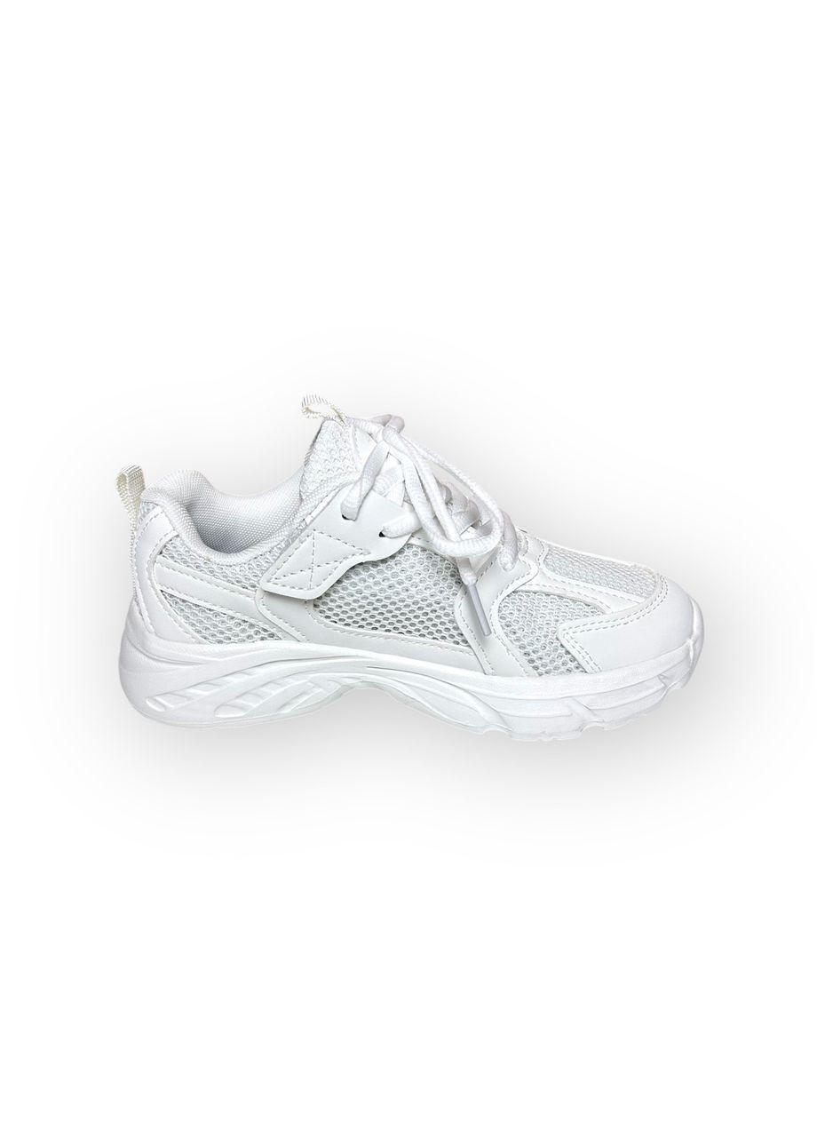 Білі Осінні дитячі кросівки для хлопчика jong•golf, білі, сітка, розмір 32-20,4 см Jong Golf