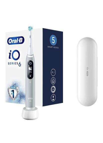 Электрическая зубная щетка Oral-B iO Series 6 iOM6.1A6.1K Grey Opal (366482610)
