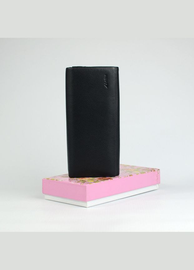 Классический кожаный женский кошелек на магните, Молодежный деловой кошелек из натуральной кожи Balisa (266266467)