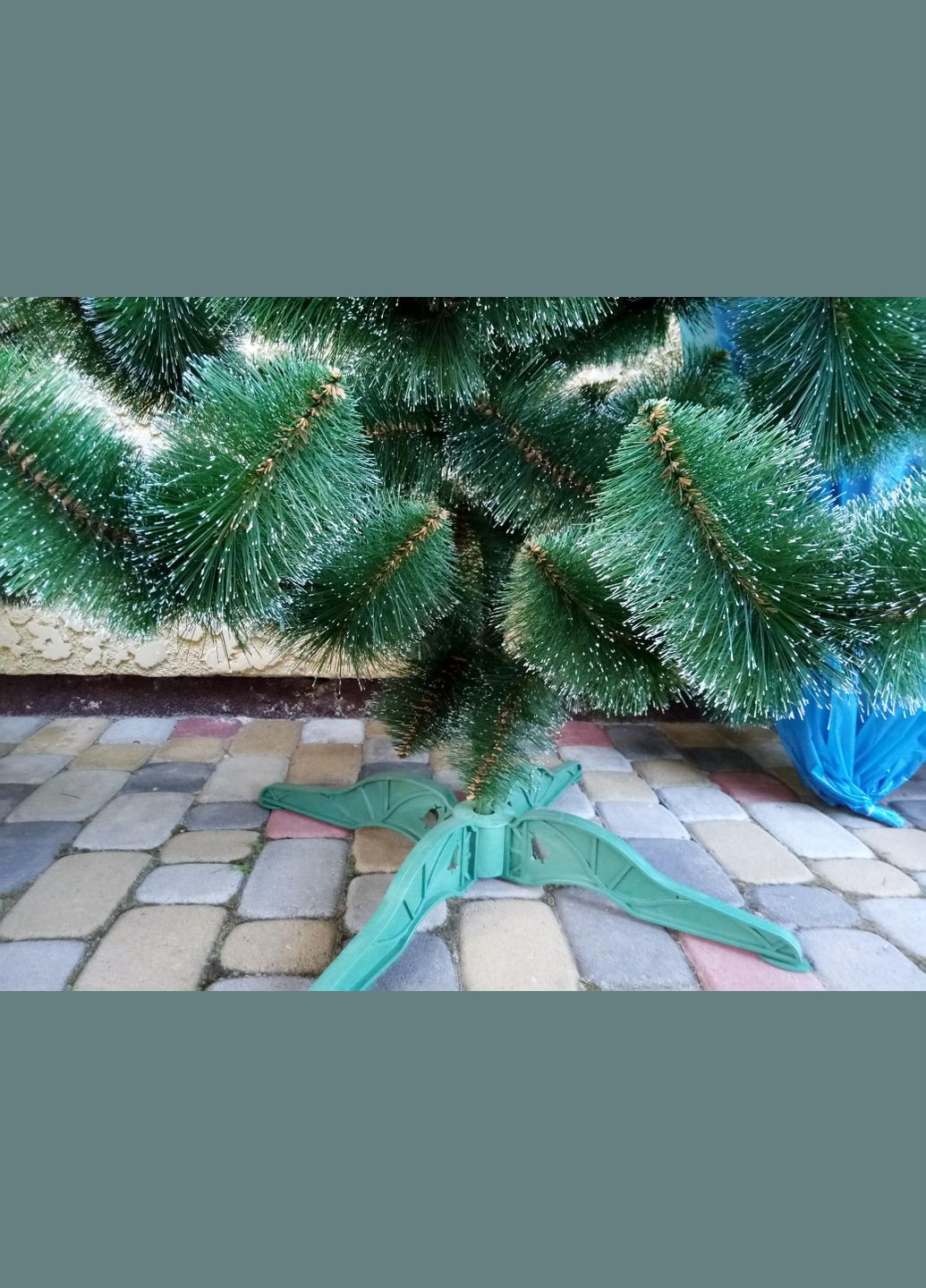 Сосна (заснеженная, зеленая) No Brand (307288695)