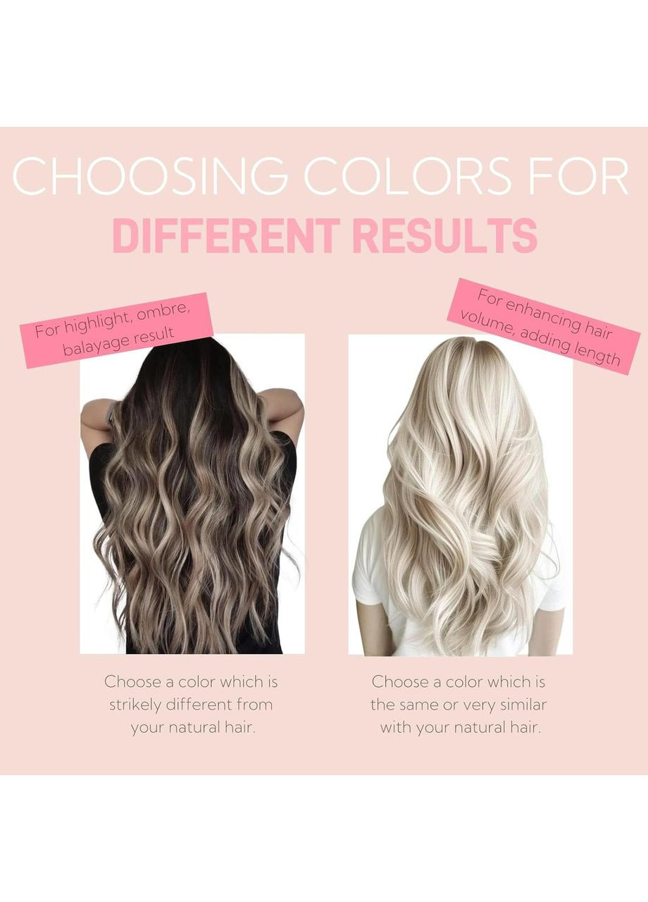 Накладные пряди натуральные человеческие волосы 50 см 20 шт, каштановые для ленточного наращивания для объема No Brand (366080216)