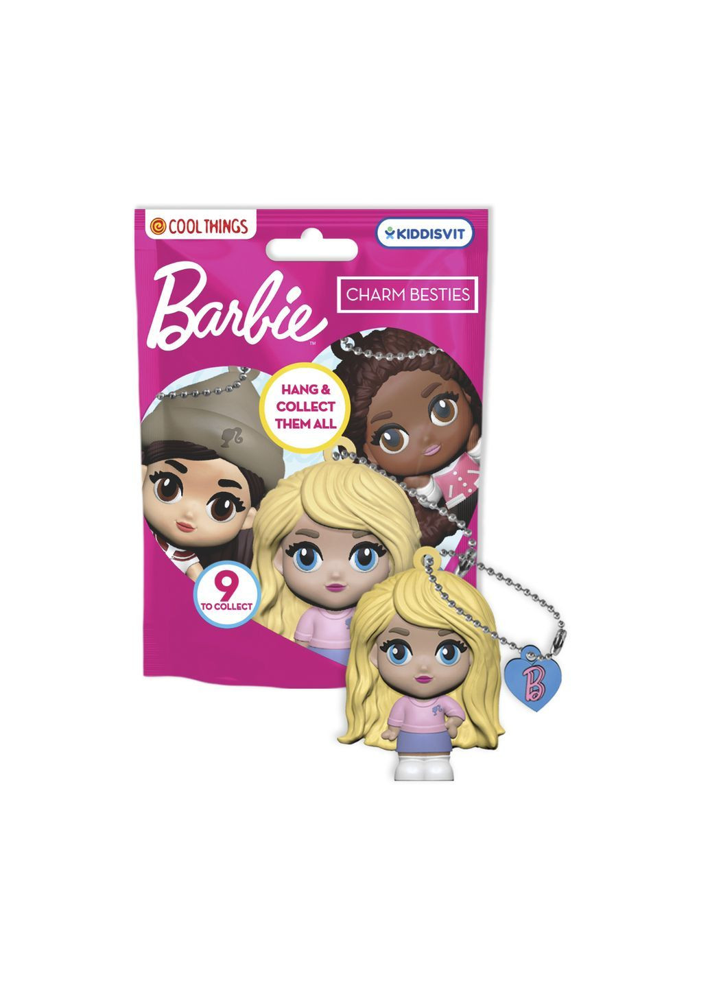 Фігурка-сюрприз на ланцюжку серії "Barbie" – НАЙКРАЩІ ПОДРУЖКИ колір різнокольоровий CB-00288925 Cool Things (370369806)