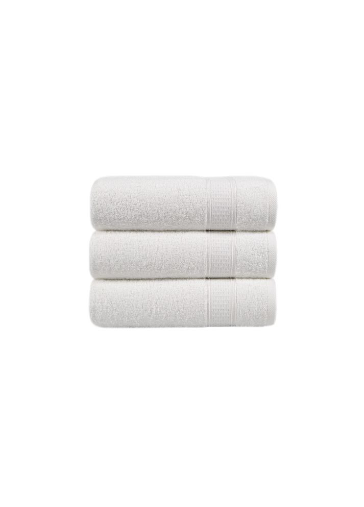 Karaca Home полотенце - diele offwhite молочный 70*140 комбинированный производство -