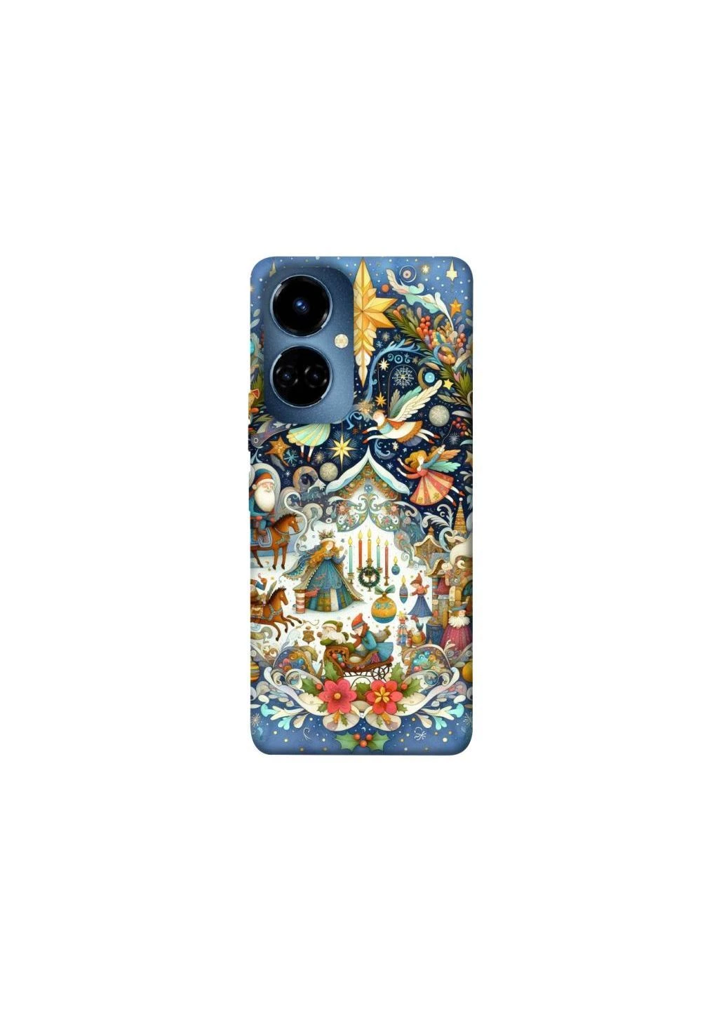 Чехол на TECNO Camon 19 Pro Christmas spirit ver.11 Frontalka (375917117)
