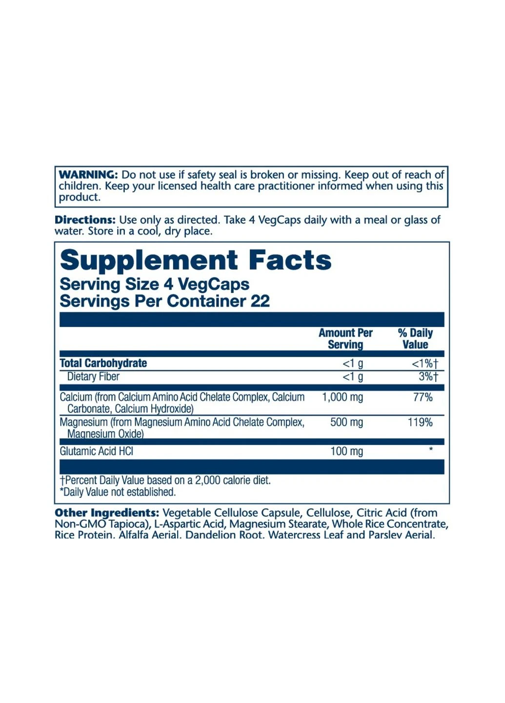 Calcium Magnesium, AAC 2:1 90 caps Solaray (367958203)