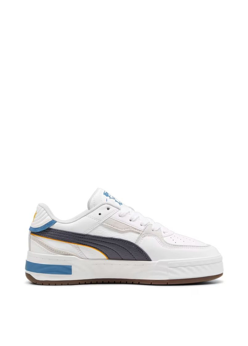 Білі чоловічі кеди 395773-10 білий екошкіра Puma