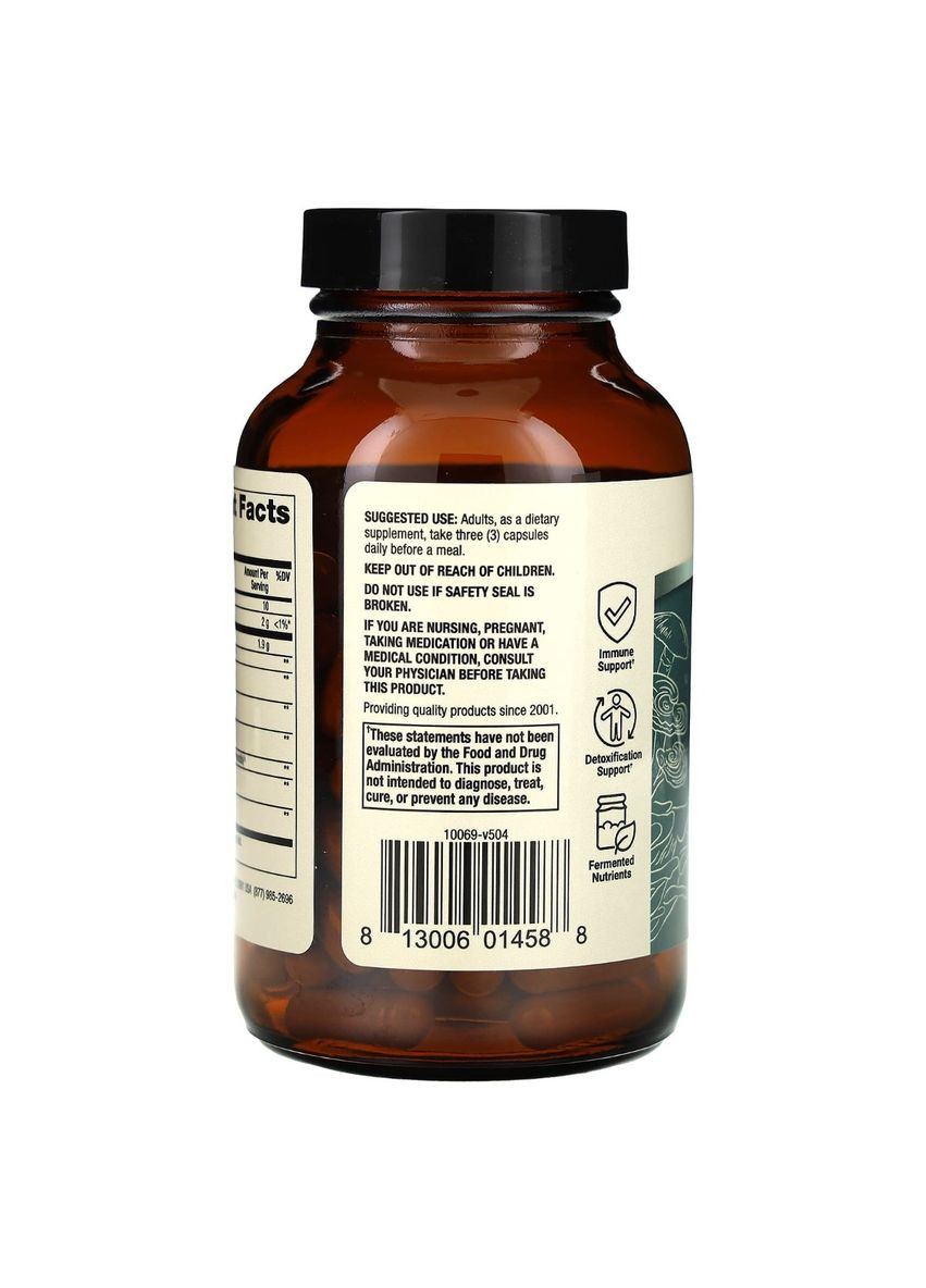 Комплекс ферментированных Грибов, Fermented Mushroom Complex,, 90 капсул Dr. Mercola (326054907)