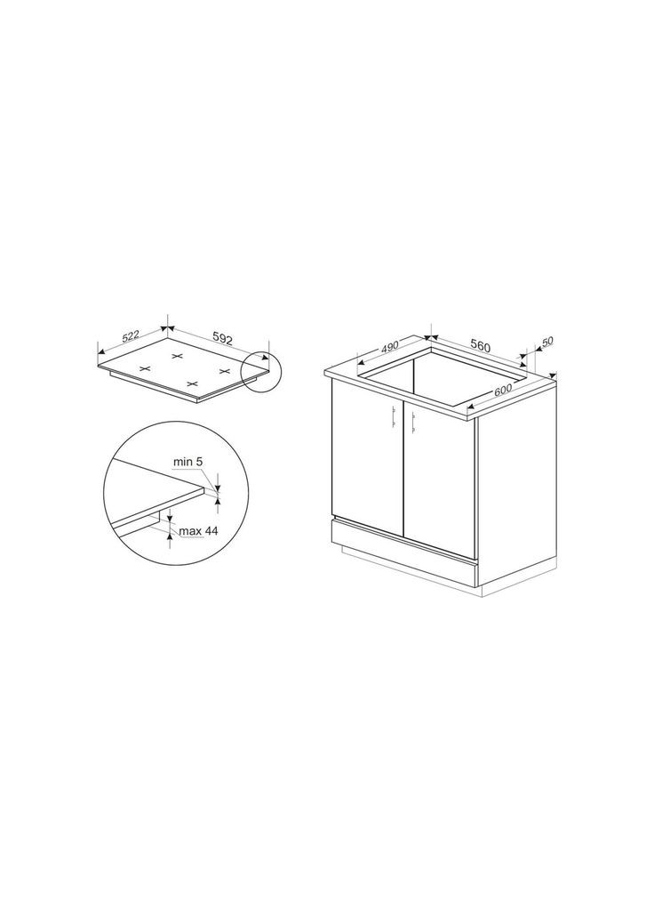 Варочная поверхность (m495417) HANSA BHI679062 (369037416)