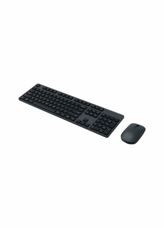 Комплект беспроводная клавиатура и мышь Mijia Wireless Keyboard and Mouse Set 2 Black (WXJS02YM) Xiaomi (284420253)