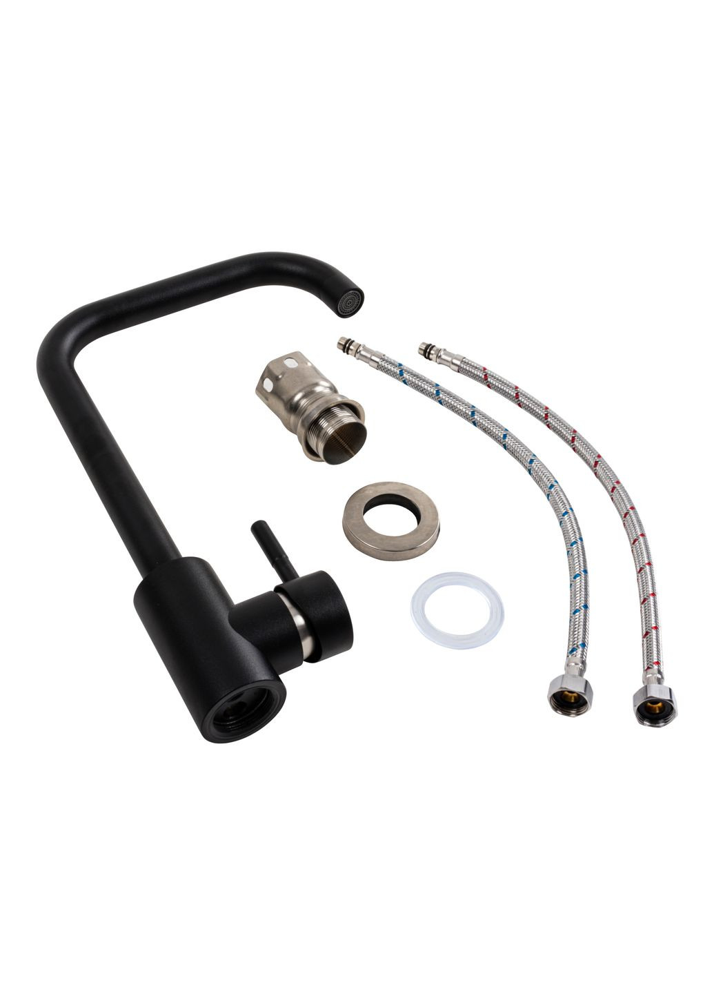 Змішувач кухонний NS02B (3008B) Чорний матовий Platinum (306094518)