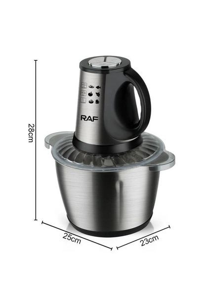 Блендер R.7032 подрібнювач кухонний з нержавіючої сталі 3 л 1000 Вт, Блендер для дитячого пюре RAF (364664925)