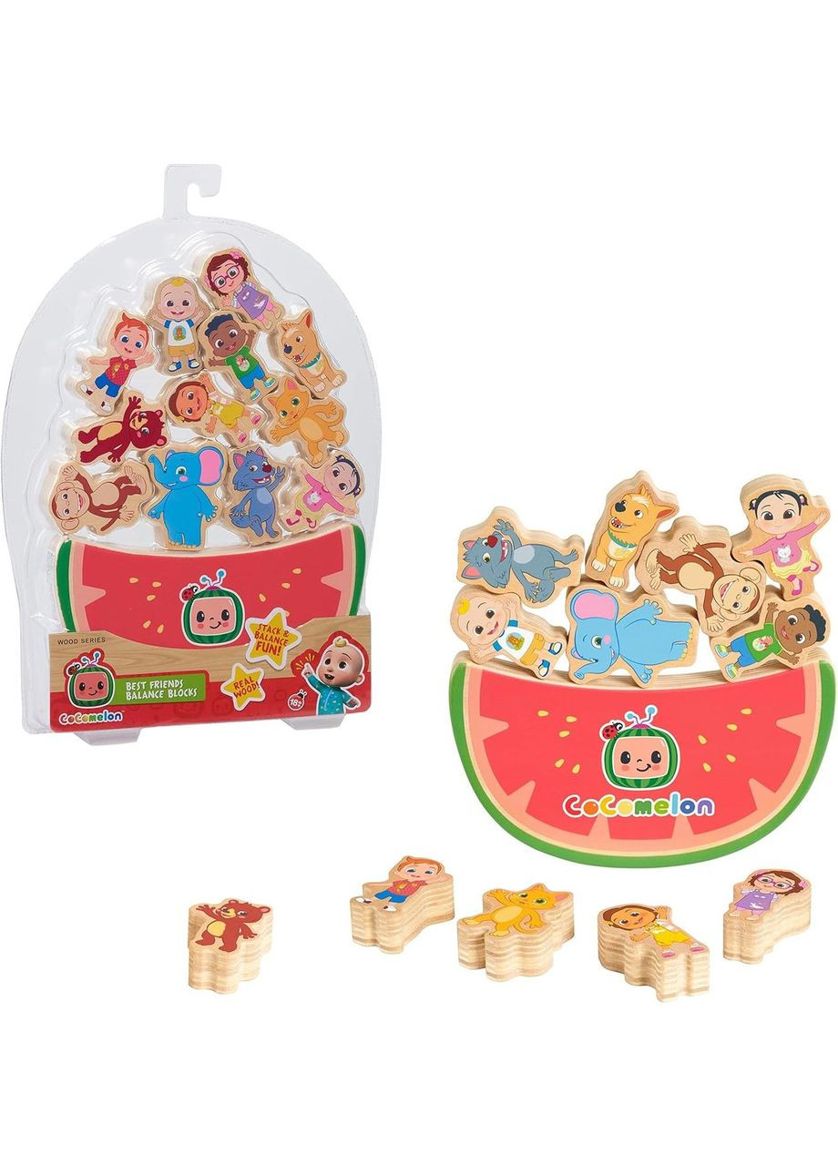 Деревянный балансир "Лучшие друзья" CoComelon от Кокомелон Just Play (334714361)