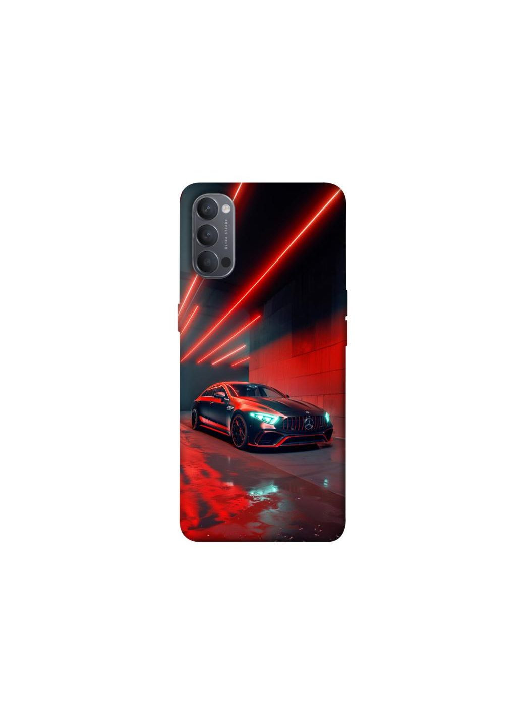 Чехол на Oppo Reno 4 Neon Mers Frontalka (347239422)