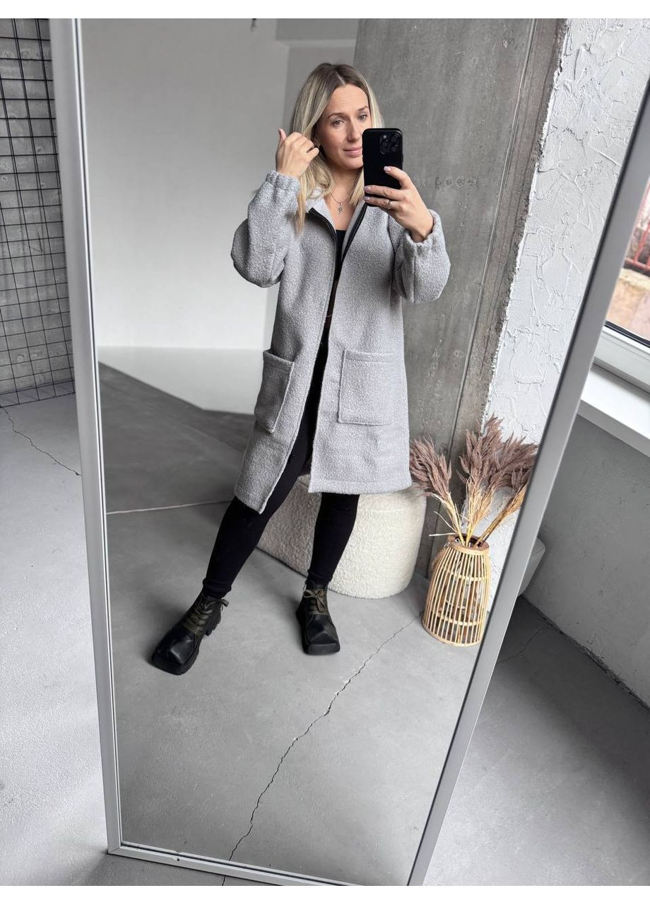 💐Кардиган з капюшоном на блискавці без підкладки 💐 No Brand (356078109)