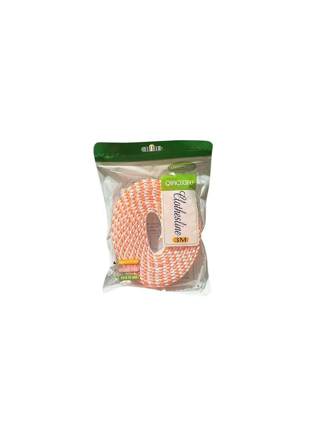 Мотузка білизняна 3м з гачками B-3003/6032 ТМ PRC (342126925)