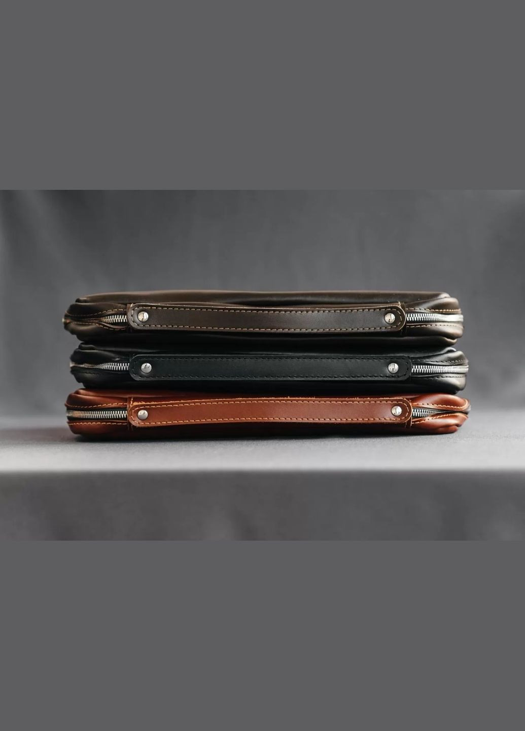 Кожаная папка-органайзер для ноутбука и Ipad коричневая Skin and Skin (285718927)