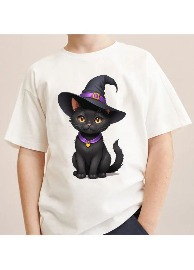 Термоналіпка "Чорна кицька в капелюсі" 12,5*19 cм (8413) No Brand (361963346)