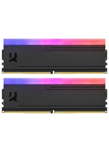 Модуль пам'яті для комп'ютера (IRG-60D5L30S/32GDC) Goodram DDR5 32GB (2x16GB) 6000 MHz IRDM RGB Black (402301801)