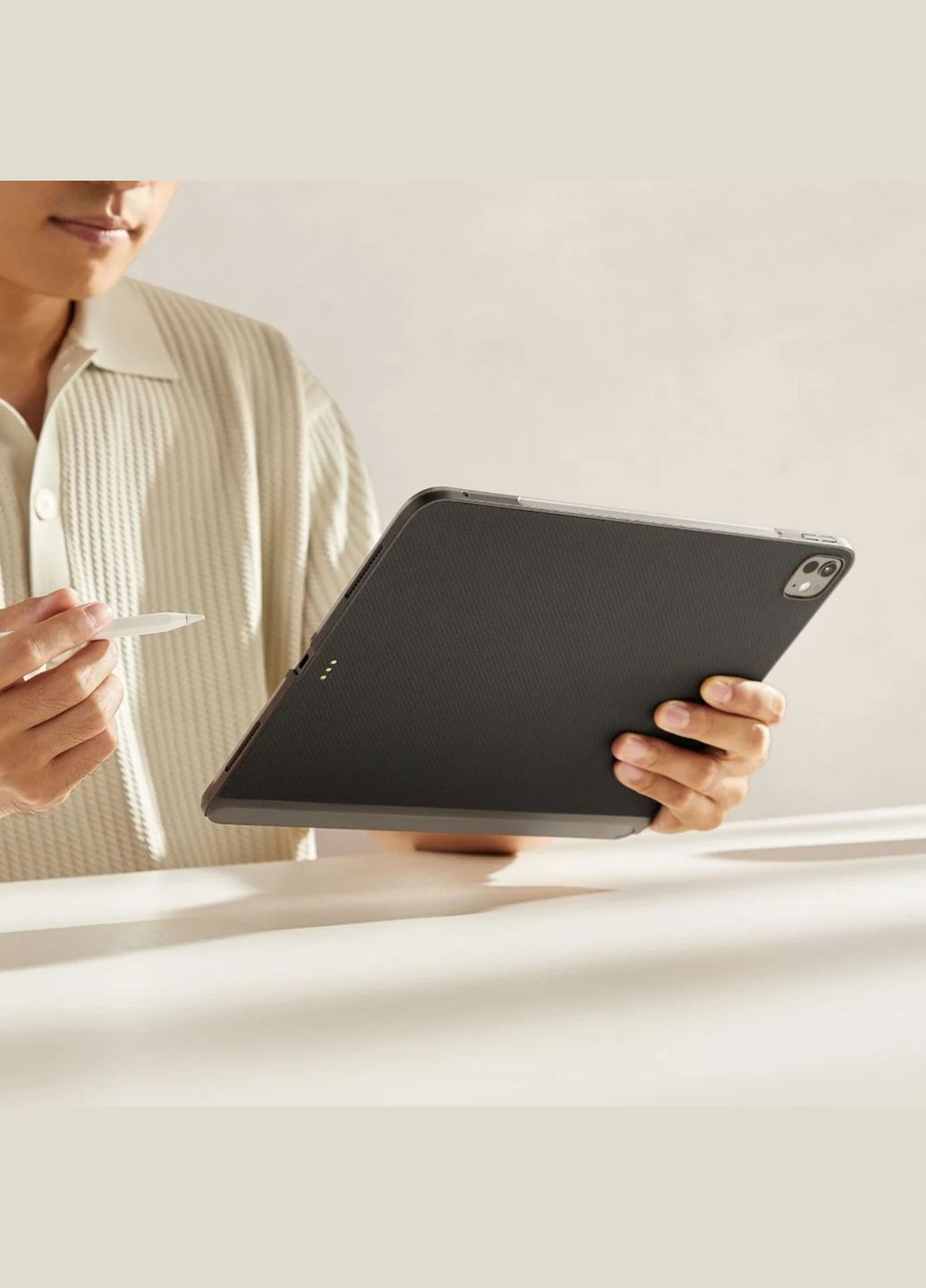 MagEZ Case 2 Plain Black/Grey for iPad Pro 13" M4 Pitaka (317914523)