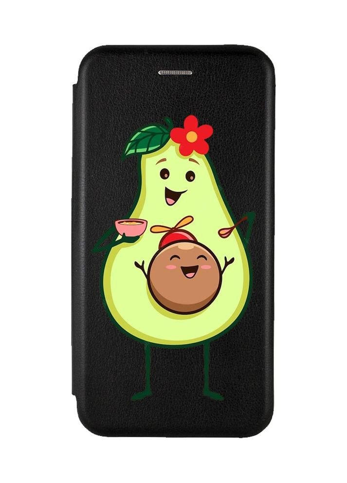 Чохол-книжка з малюнком для Samsung Galaxy A32 5G Чорний:: Малюк Авокадо (принт 309) G-Case (360695871)