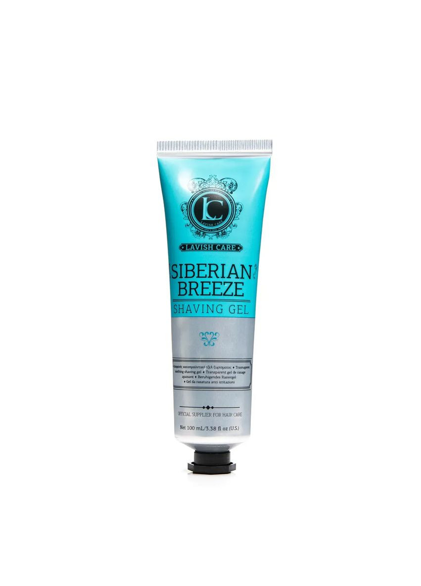 Гель для бритья для мужчин Siberian Breeze Shaving Gel, 100 мл Lavish Care (334314794)