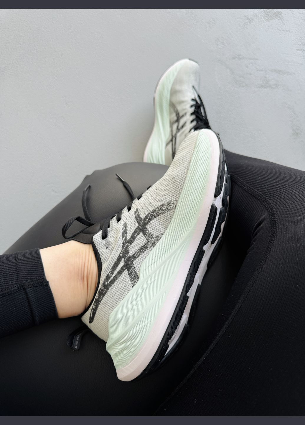 Кроссовки женские Asics Superblast Grey Blue | Асикс Супербласт серые No Brand серые демисезоны (341551518)