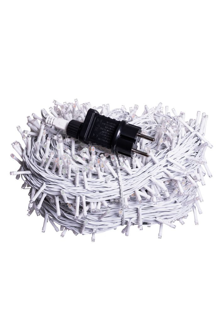 Гирлянда Рождественская фея уличная 100 м 1000 LED белый провод Мультиколор CF1000L100MWML Jooki (366037834)