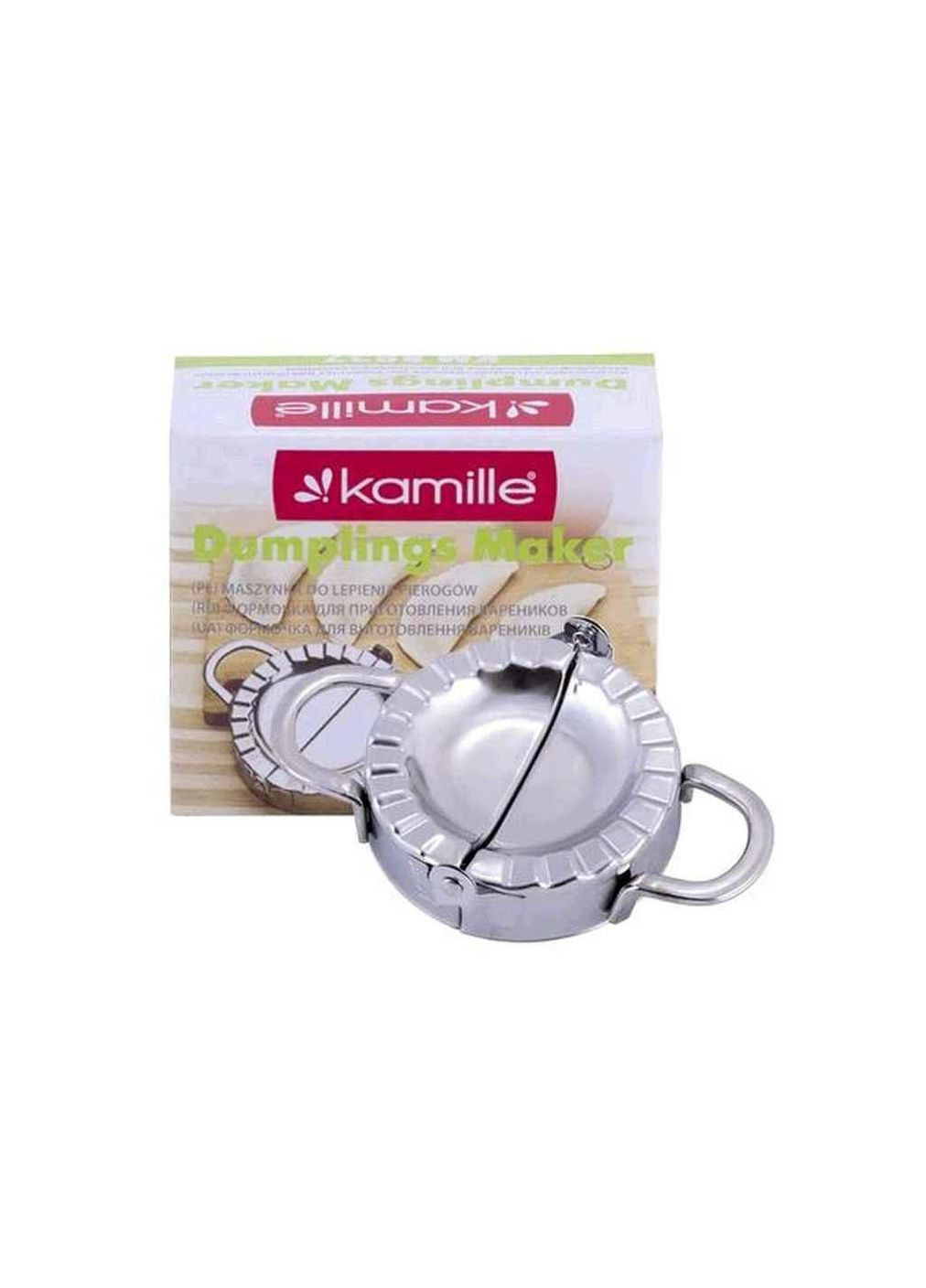 Форма для ліплення вареників із нержавіючої сталі 13*8,5*3см ТМ Kamille (366302774)