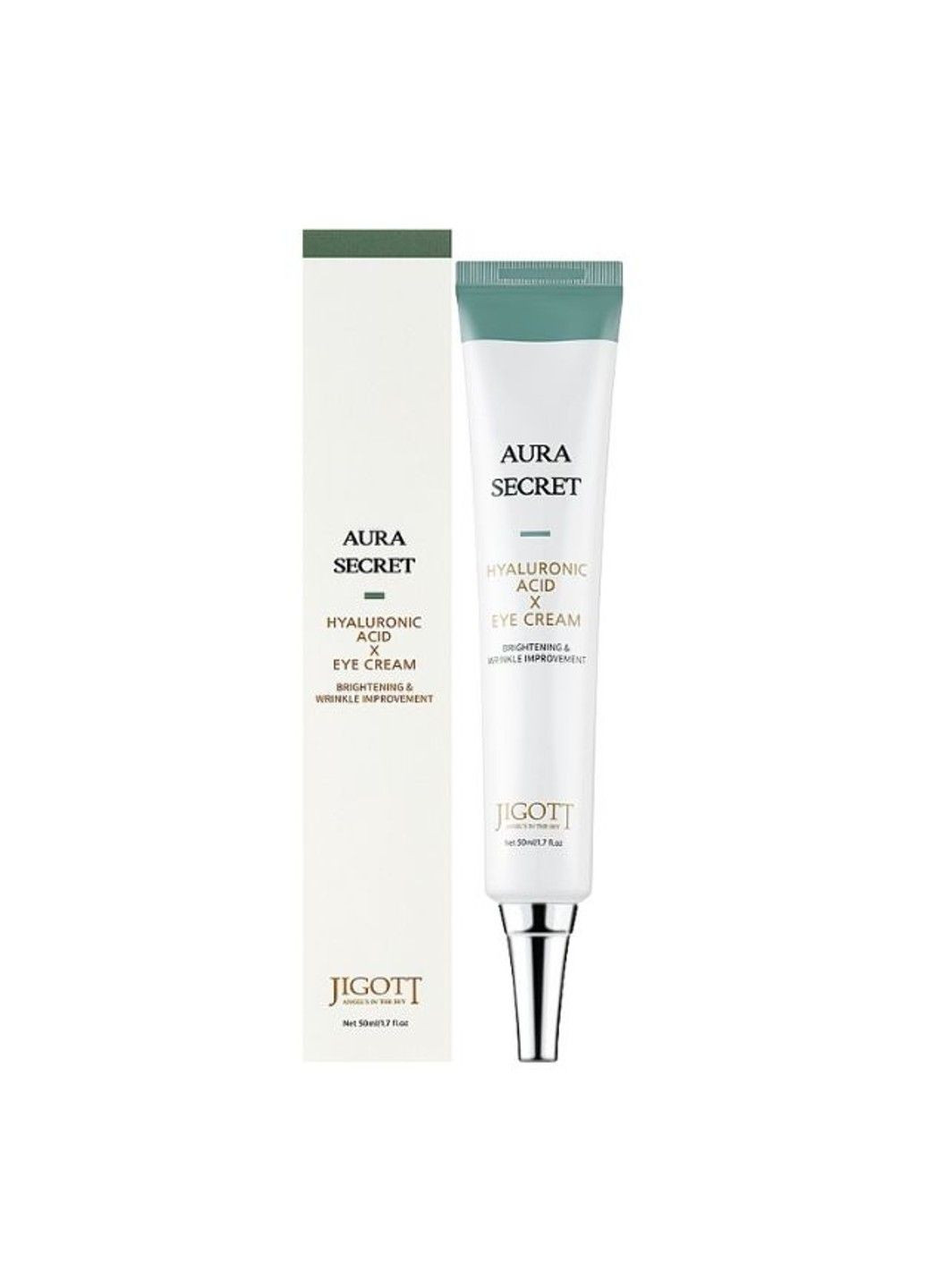 Jigott Крем для повік із гіалуроновою кислотою Aura Secret Hyaluronic Acid Eye Cream 50ml — Крем, Південна Корея (298054441)